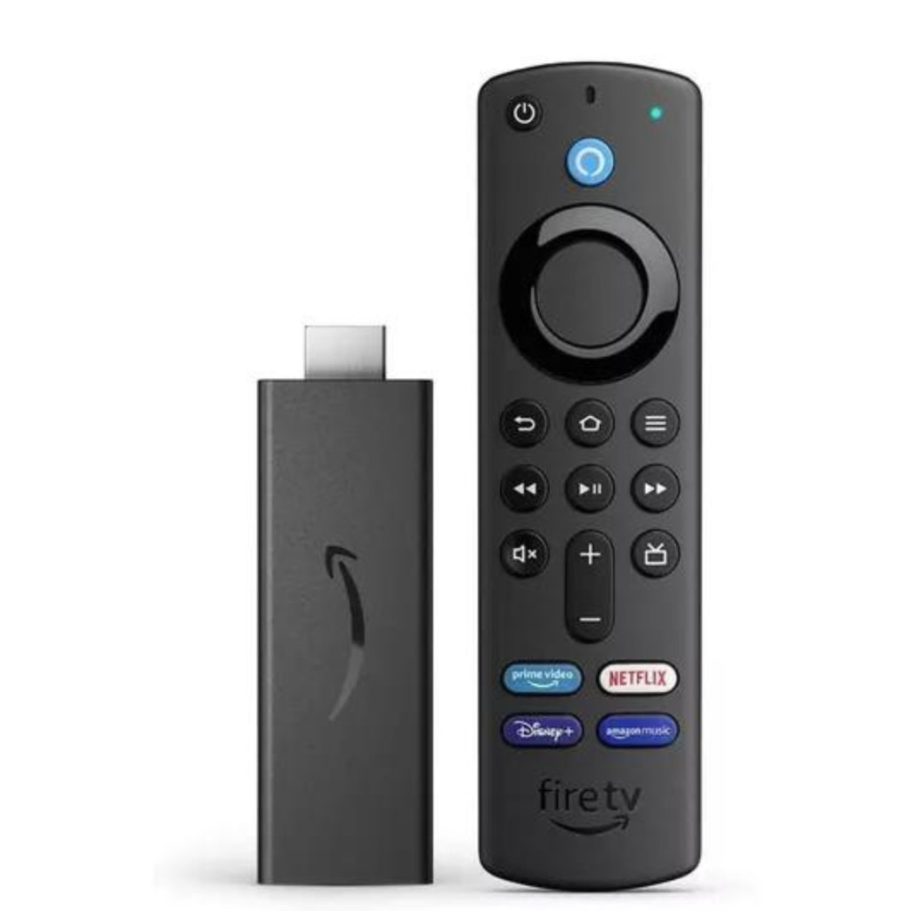 Amazon Fire Tv Stick 3 Ger Full Hd 1080p Bi Volt Cor Preto Tipo de controle remoto De voz