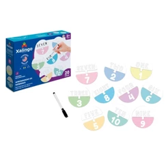 Quebra-Cabeça Didático Infantil - Aprendendo os Números em Inglês - 20 peças - Xalingo 12876