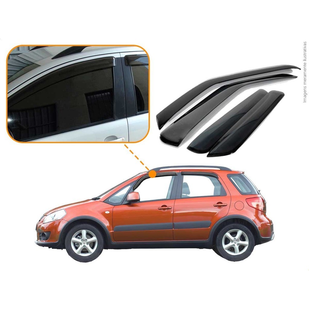 Calha de Chuva Suzuki SX4 2010 2011 2012 2013 2014 2015