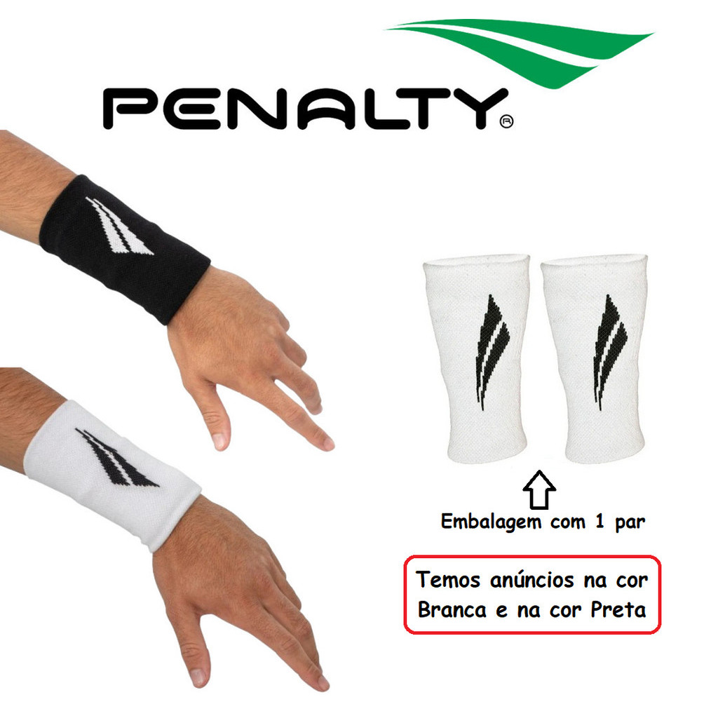 PAR Munhequeira Atoalhada Dry Fit Penalty - Beach Tennis Tênis Padel Pickleball Esportiva academia em Oferta na Shopee