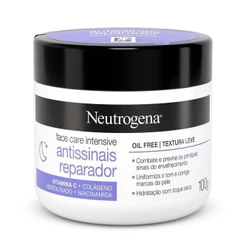 Creme Hidratante Facial Neutrogena Face Care Intensive Antissinais Reparador 100g