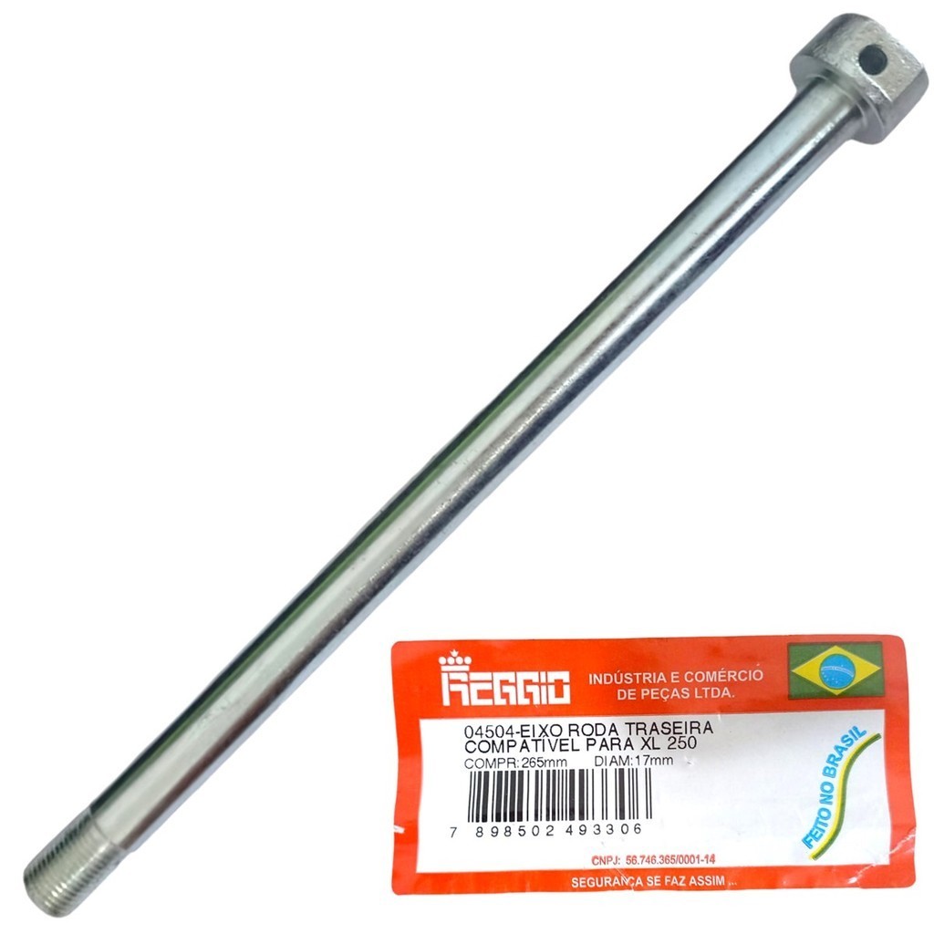 Eixo Roda Traseira Xlx 250, Xl 250, Xlr 125