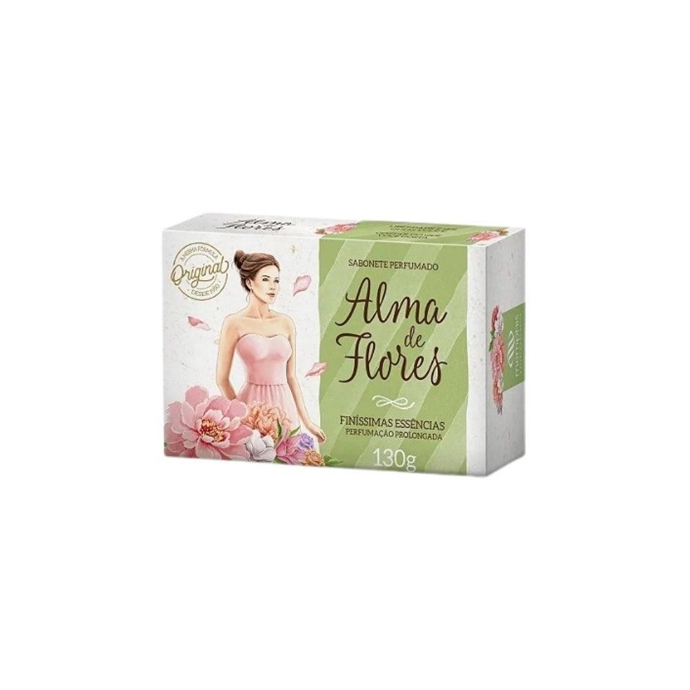 Sabonete Alma De Flores Clássico 130g em Oferta na Shopee