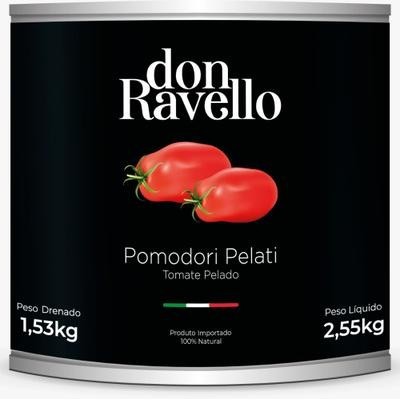 TOMATE DON RAVELLO POMODORI PELATI 2,55KG