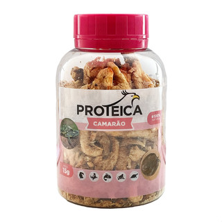 Camarão Seco Desidratado - Pote 15g - PROTEICA em Oferta na Shopee