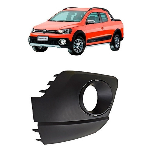 Moldura Grade Farol De Milha Saveiro Cross G6 Original L.d em Oferta na Shopee