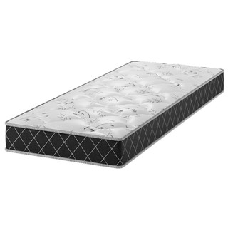 Colchão Solteiro com Espuma D-33 78x188 Sleep Preto - Vian em Oferta na Shopee