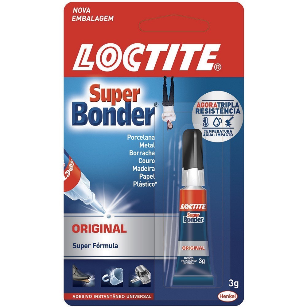 Adesivo Instantâneo Uni. 3g Super Bonder Original – Loctite em Oferta na Shopee