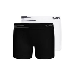 Kit com 2 Cuecas Infantil Boxer Lupinho 132-002 Colorido