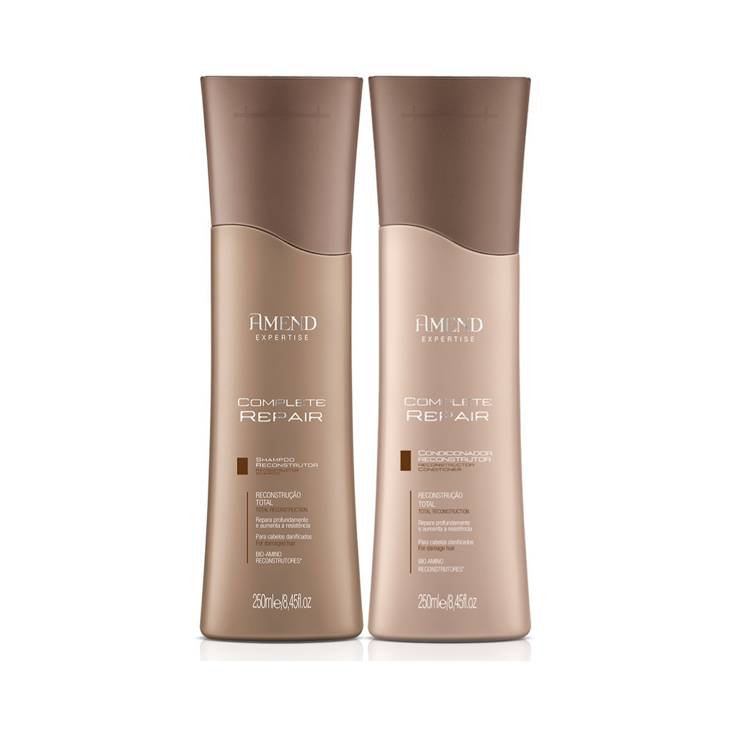 Kit Shampoo e Condicionador Expertise Complete Repair - Amend em Oferta na Shopee