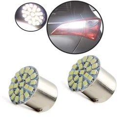 Par de Lâmpadas led luz de ré 1 polo 22 Leds Automotivo carro 12v