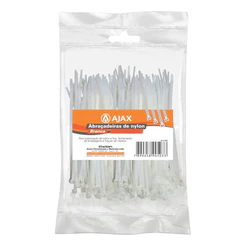 Abraçadeira Nylon 2,5 X 100mm C/100 Branca - Axion