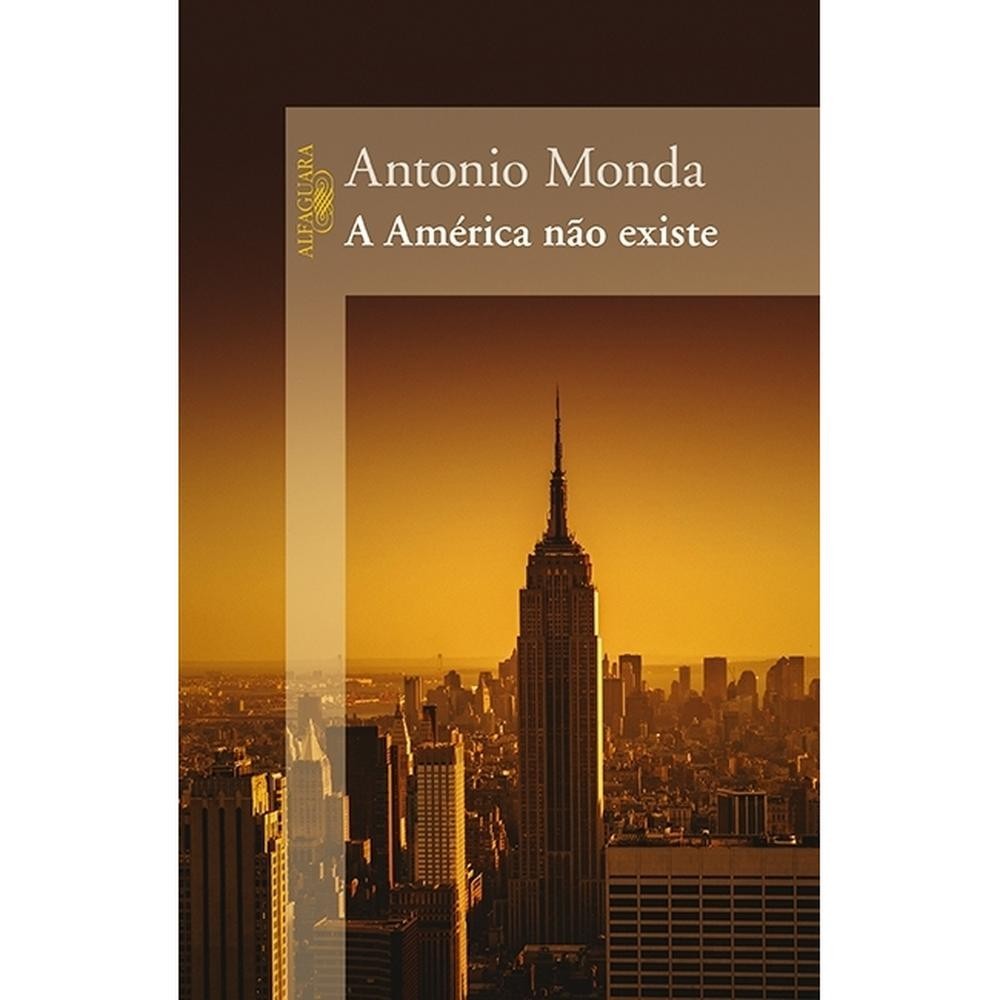 Capa do livro A América não existe