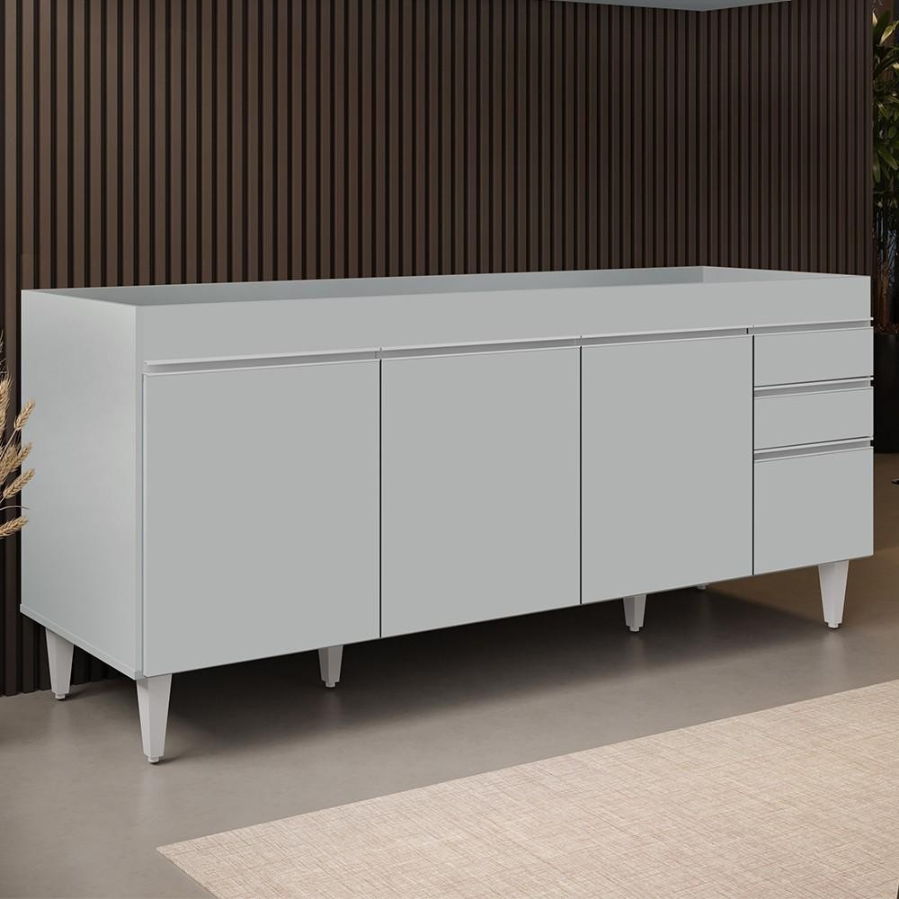 Armário de Cozinha Cinza Claro: Onde Comprar | BuscaProdutos