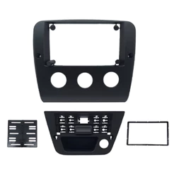 Moldura 2 Din Vectra G2 c/ Ar Analógico - Preta
