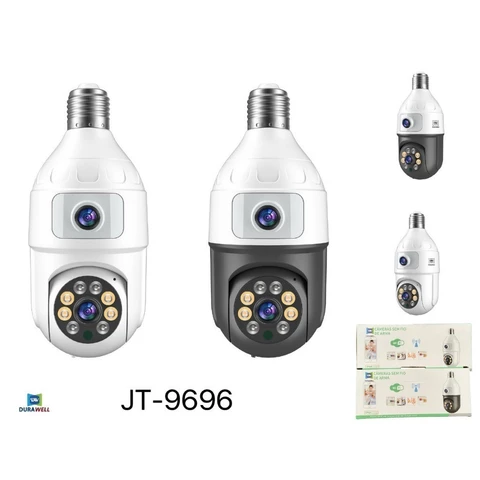 Câmera De Segurança Ip Wifi Full HD 2 Lentes Visão Noturna Microfone Durawell YC ou IC 9696