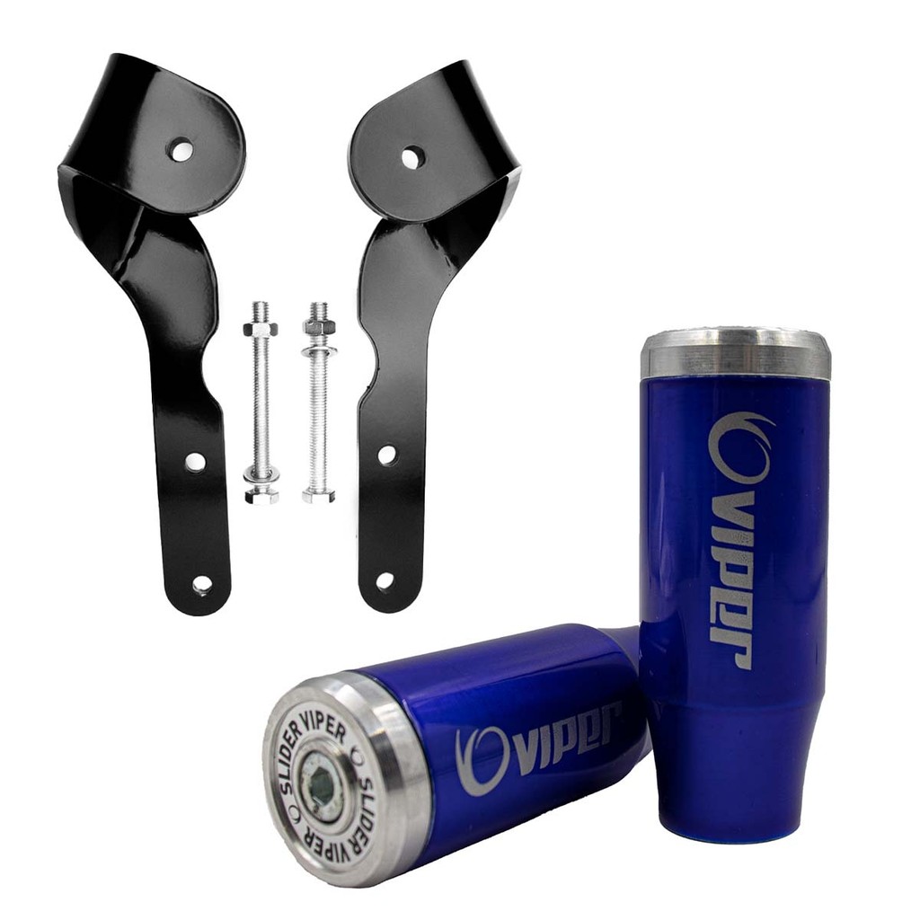 PROTETOR MOTOR SLIDER TITAN FAN START 160 16 AZUL VIPER 