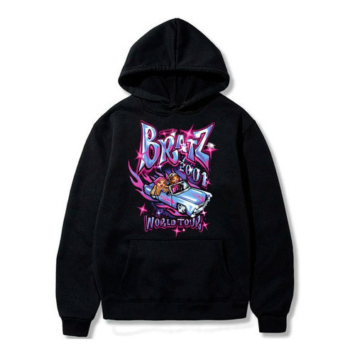 Blusa De Frio Moletom Bratz 2001 World Tour Carro Bonecas
