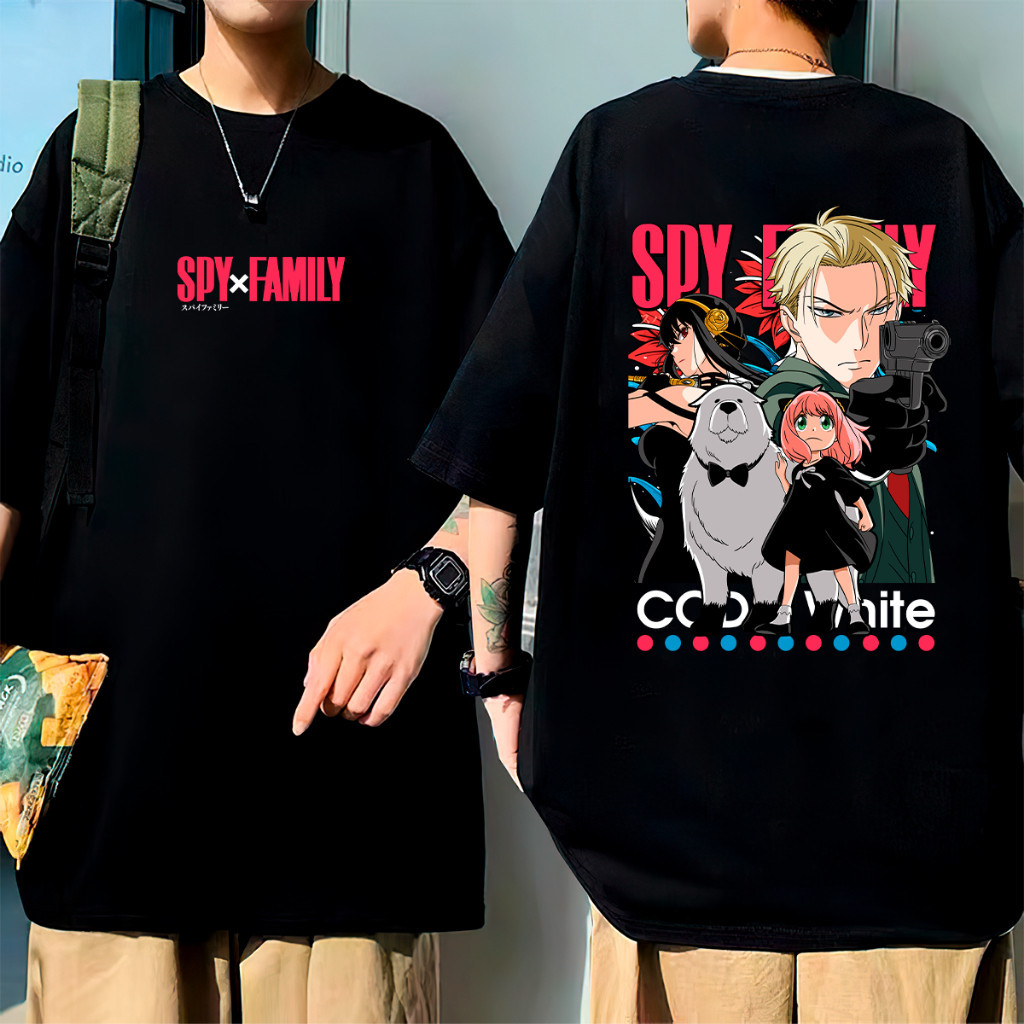 Camisa Básica Camiseta Anime Spy x Family Espião Mangá Familia Novo Promoção Envio Rápido