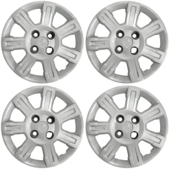 Calota Aro 14" cor Prata Modelo Strada Trekking 2014 (Jogo c/ 4 Calotas) Grid - 166CA-PTA-E