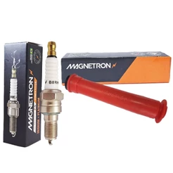 Vela Iridium + Cachimbo Vermelho Cbx 250 Twister / Xr 250 Tornado Magnetron