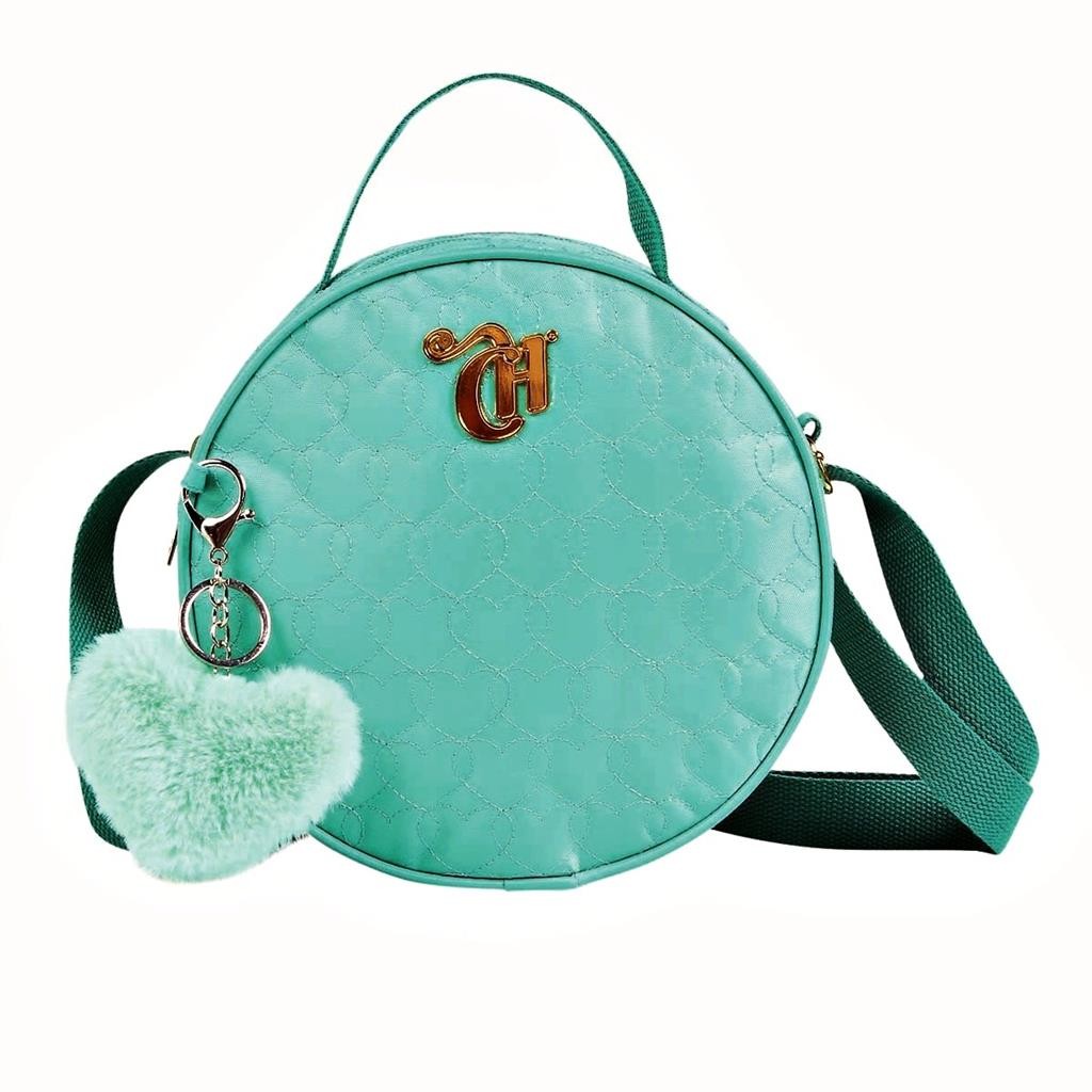 Bolsa Capricho 11348 Azul Tifany Love Matelasse