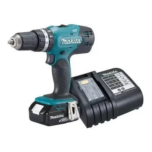 Furadeira Parafusadeira de Impacto 1/2" a Bateria 18V DHP453Y002 com Bateria e Carregador Makita