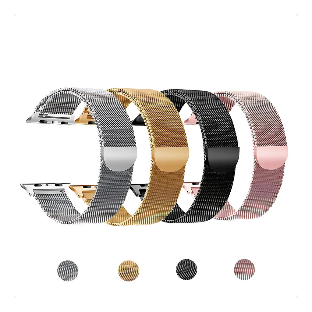 Pulseira Milanes Magnetica P Smartwatch W29 W68 W69 Ultra Ws9 S9 Ultra / Ultra 9 Plus W59 Mini Pro