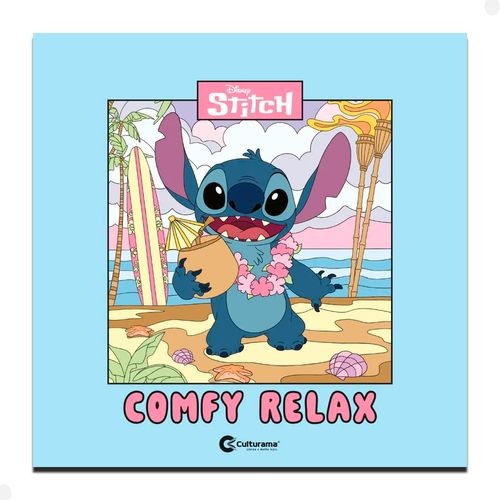 Livro de Colorir Stitch Disney Comfy Relax Coloring 24 fls
