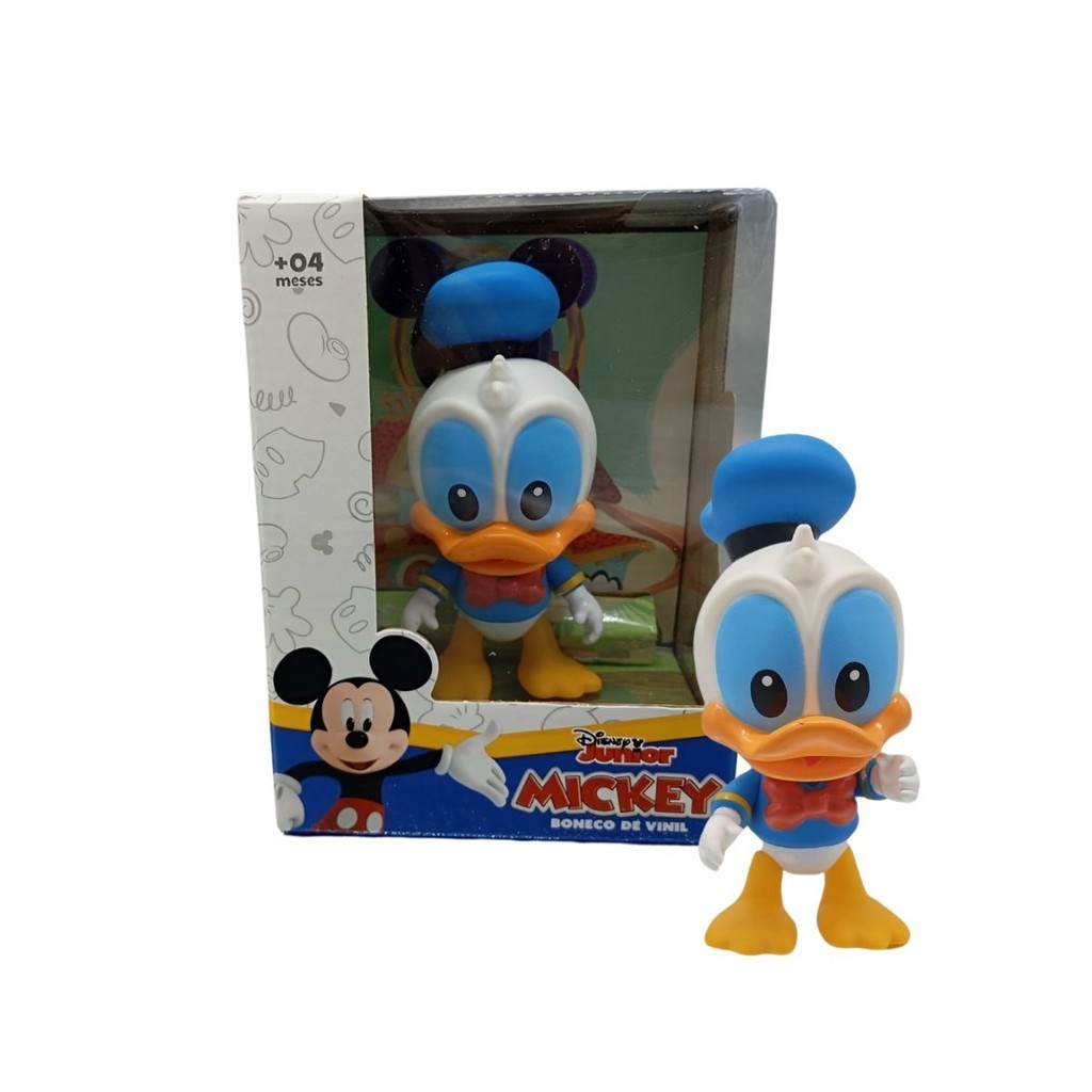 Boneco Pato Donald Mickey E Amigos Disney Jr - 12Cm - Lider