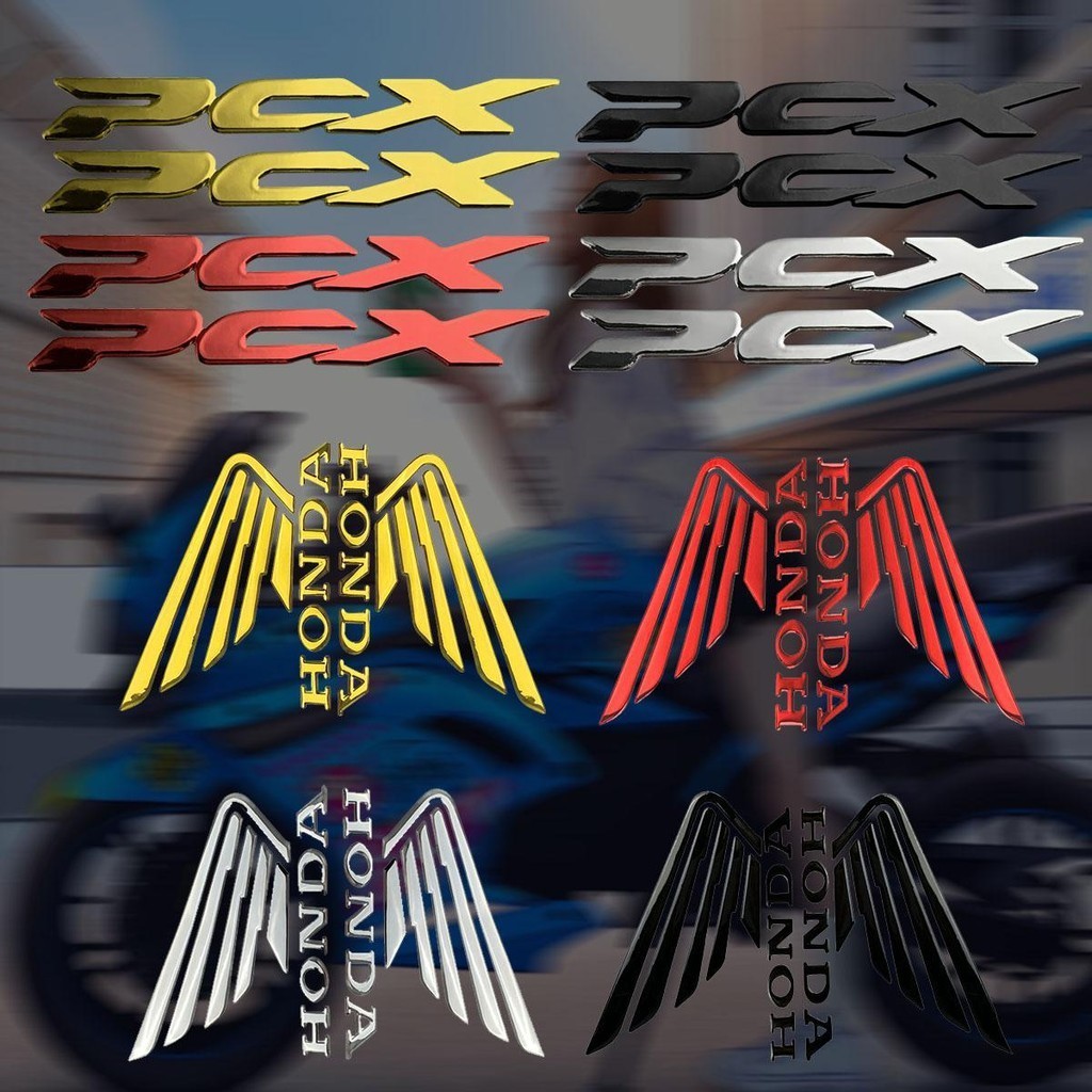 3D Resina PCX Logotipo Adesivo Decalque Do Corpo Da Motocicleta À Prova Dwaterproof Água Para HONDA 150 PCX160 PCX125