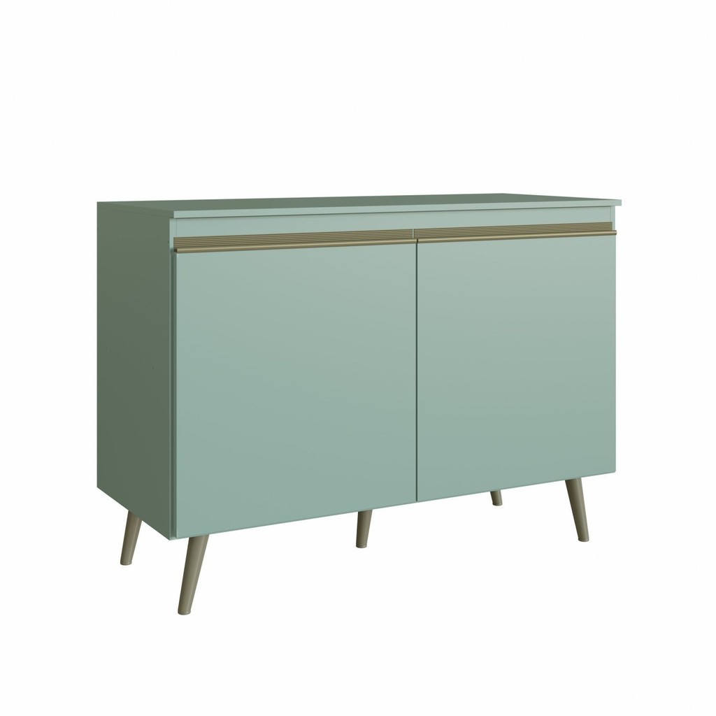 Balcão 2 Portas com Tampo 120 cm One  Verde Bellagio - Home & Living
