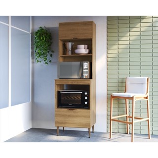 Armário 2 Fornos 2 Portas 2 Nichos Veneza Modulada em Oferta na Shopee