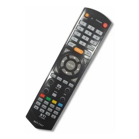 Controle Remoto Compatível Tv Led Semp Toshiba Sti Le2458 Le1958 Ct6390 NVB