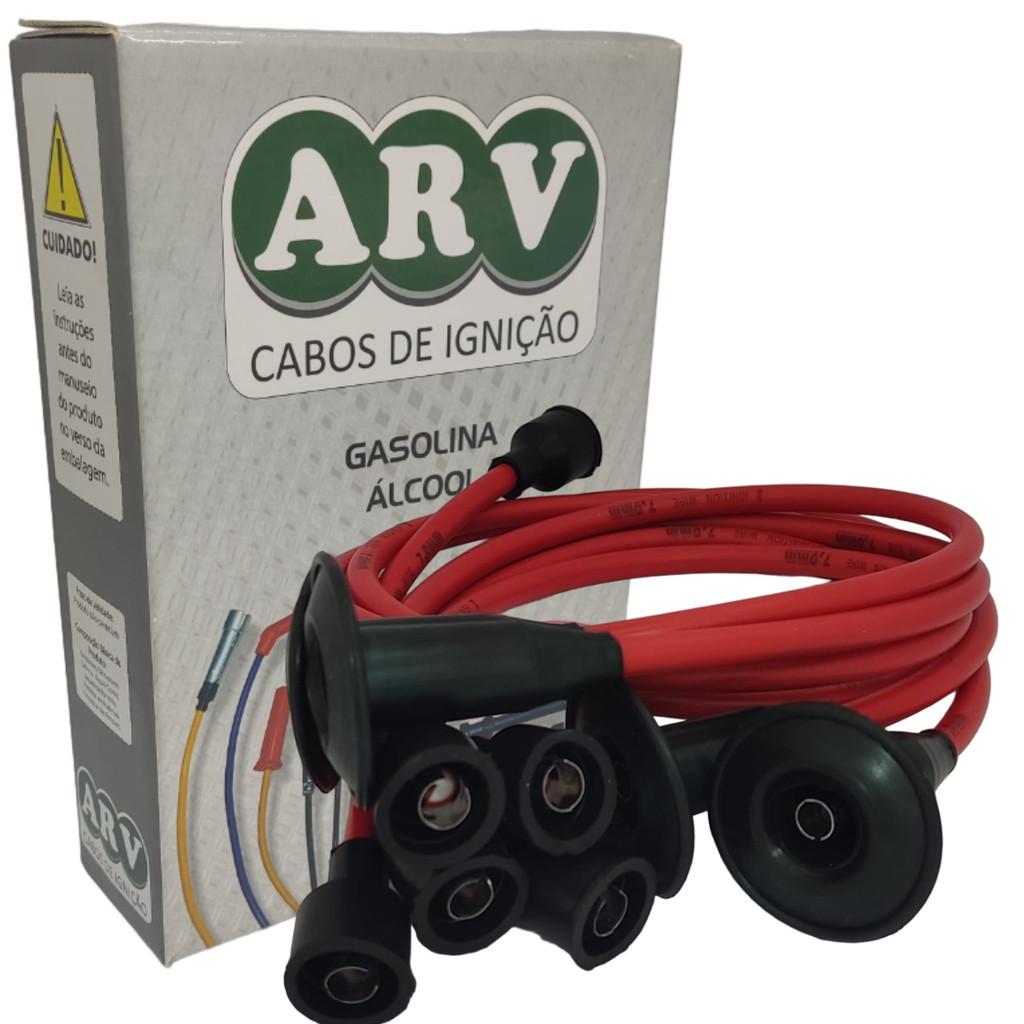 Jogo Cabo Vela ARV Kombi 1500 A 1600 74/96 Fusca Brasília