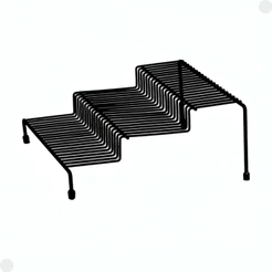 Organizador De Temperos 3 Andares Aço Preto 30070035 - Mor