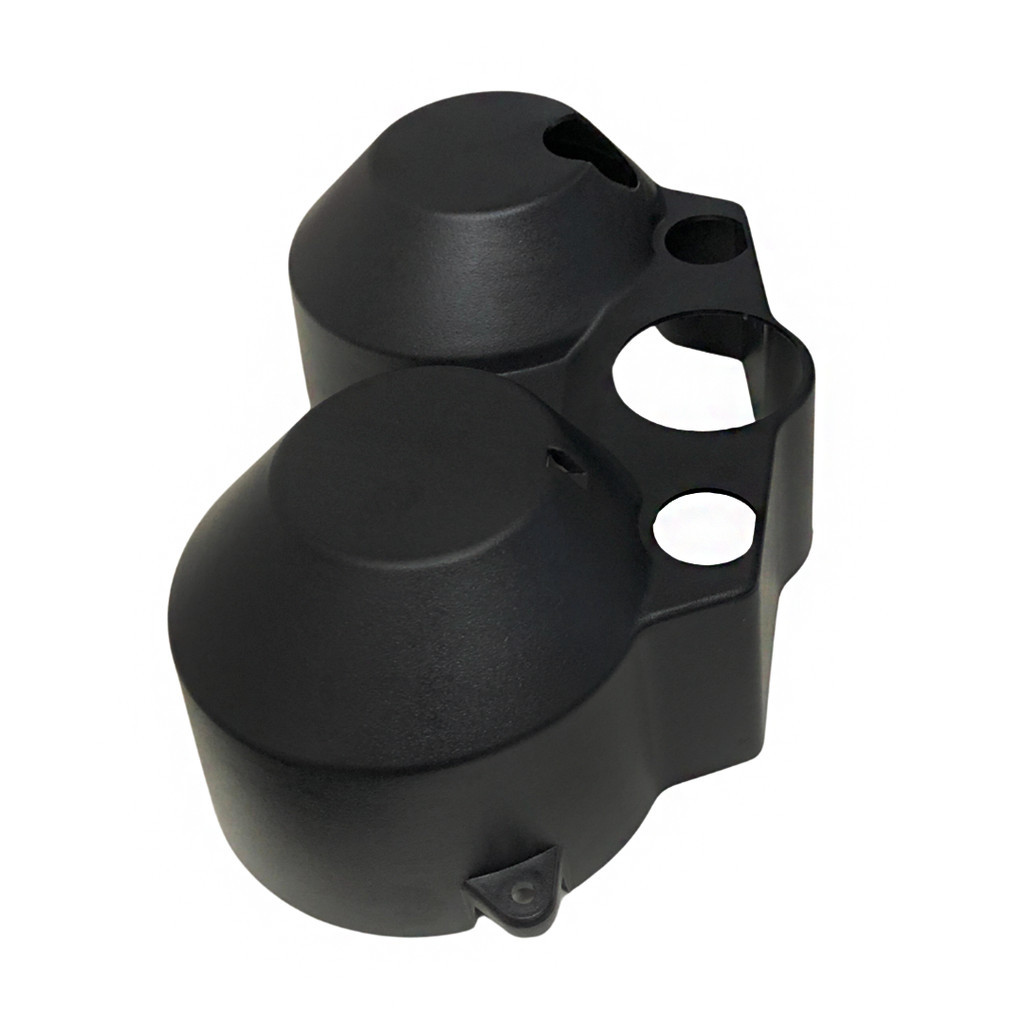 Carcaça Do Painel Inferior Para Moto Cg Titan 125  2000 A 2004 Fan 125 2009 A 2013 Preto