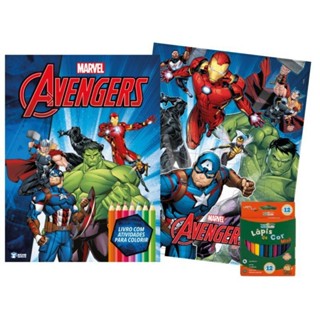 MARVEL KIT DIVERSAO - VINGADORES em Oferta na Shopee