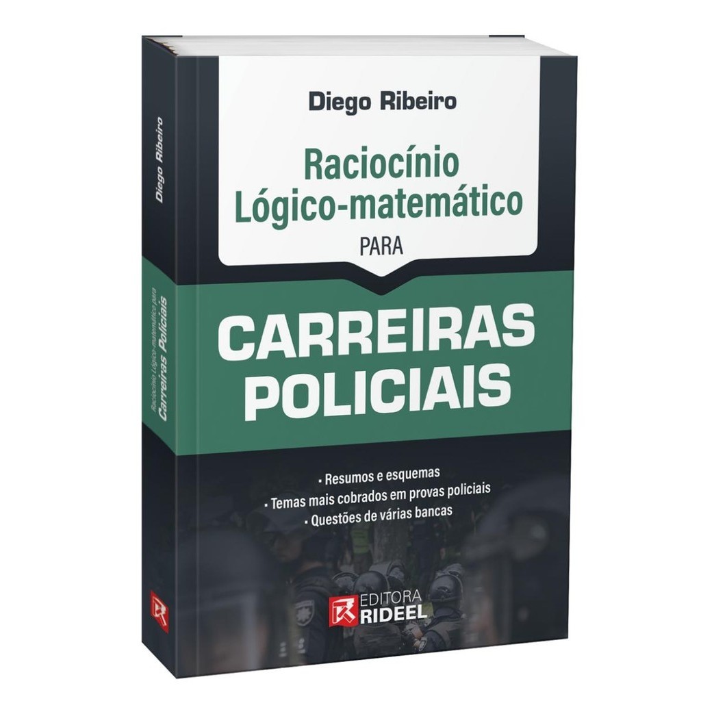 Raciocínio Lógico-matemático para Carreiras Policiais - 1ª Edição em Oferta na Shopee