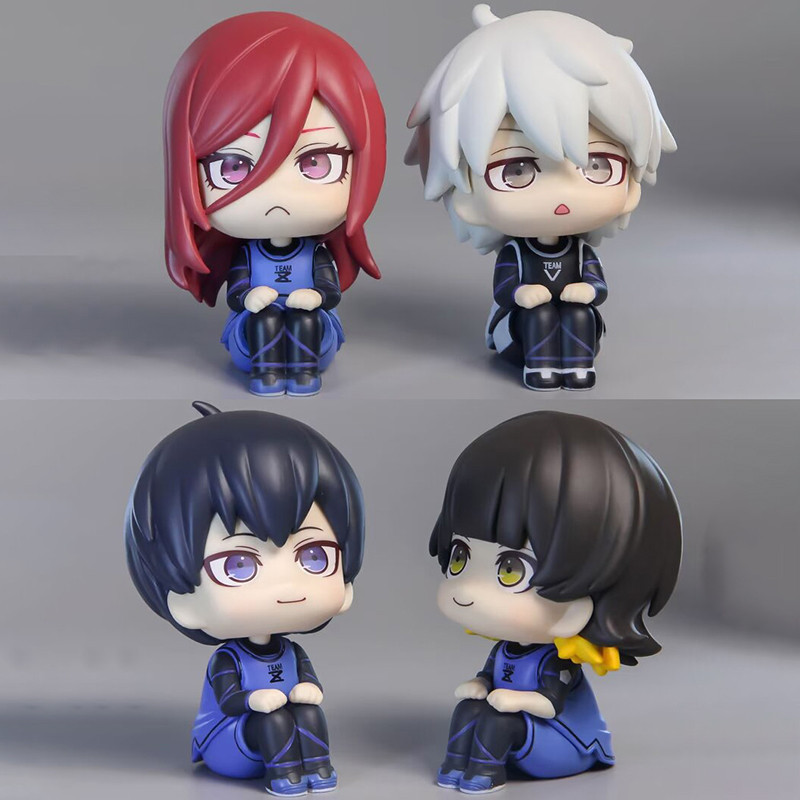10cm Ação Figura Isagi Yoichi Bachira Meguru Nagi Seishiro Chigiri Hyoma Brinquedos De Coleção Infantil — imagem 2 de 2