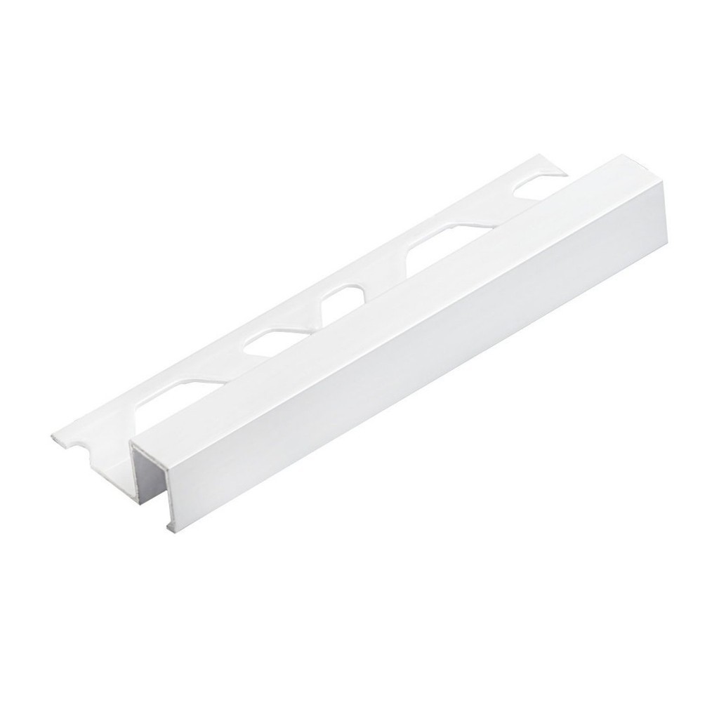 Perfil de Alumínio para Acabamento 10mm X 1,2cm Firenze Blanc Viscardi