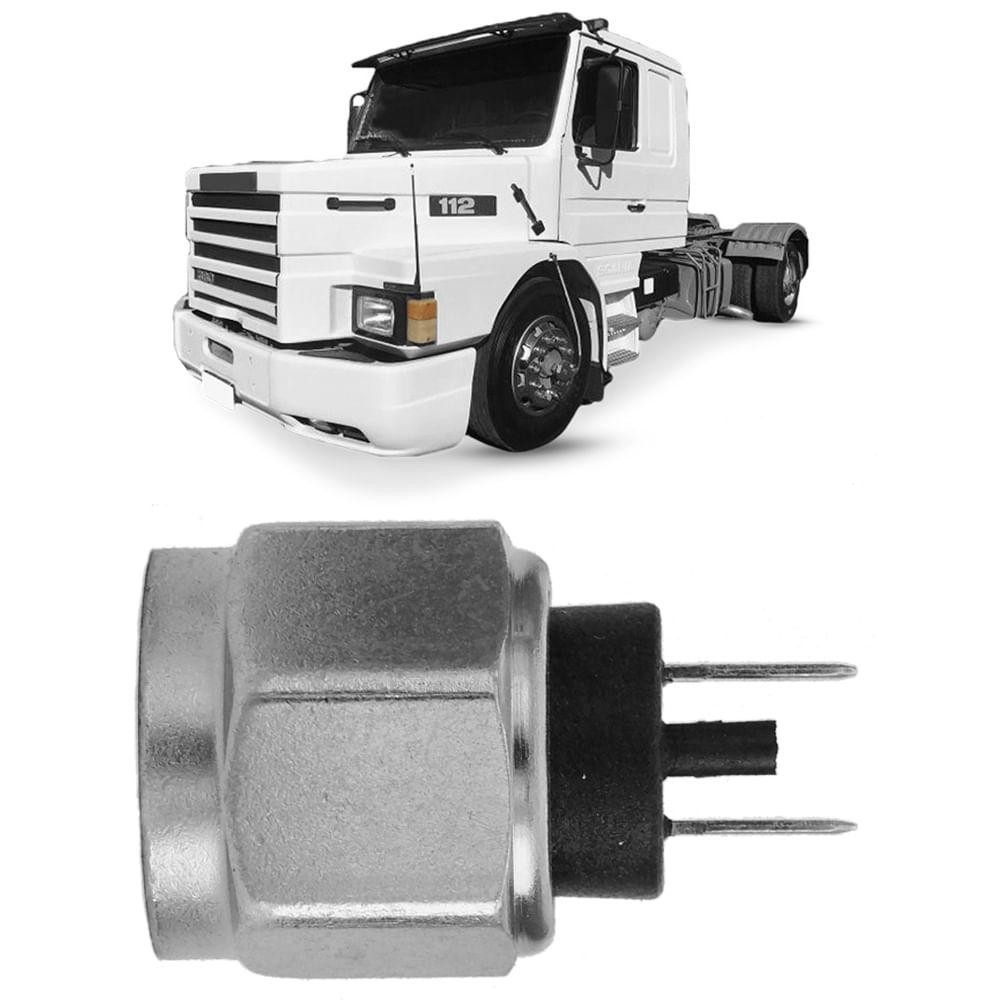 Interruptor Luz de Freio Scania S112 T112 5W 0,1 0,8 Bar VDO em Oferta na Shopee