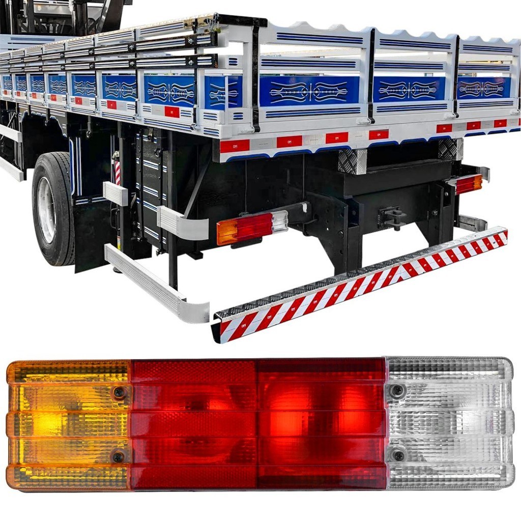 Lanterna Sinaleira Traseira Caminhão MB Mercedes-Benz 1113 1313 1618 1620