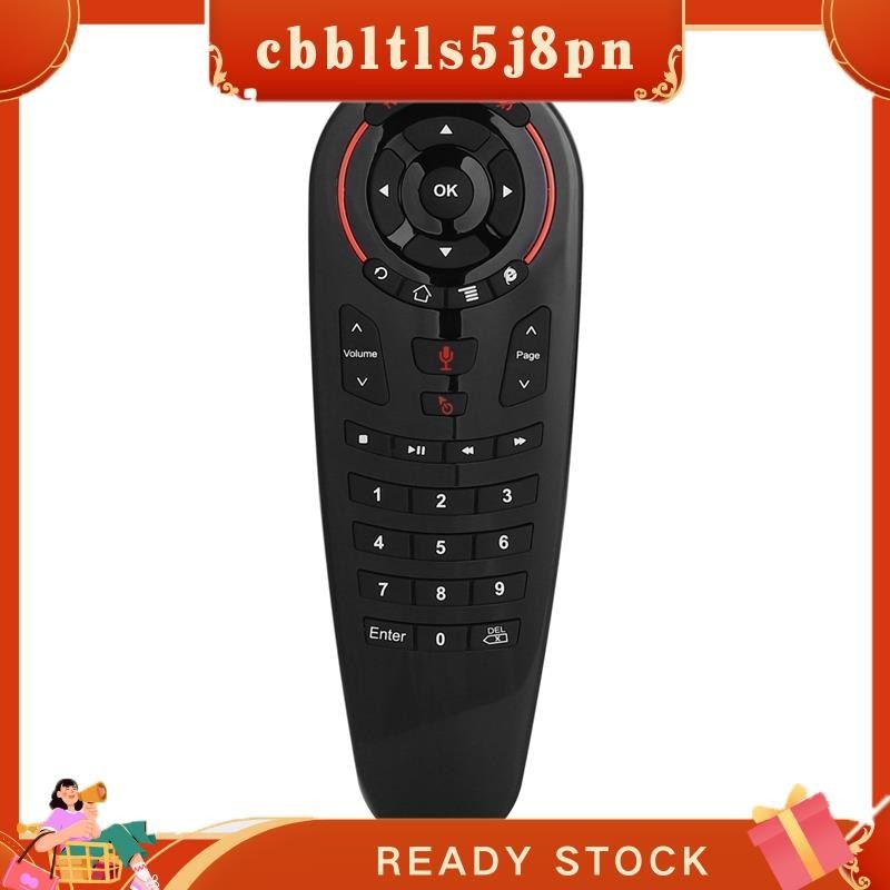 【 Cbbltltls5j8pn 】 G30S Controle Remoto 2.4G Smart Voice Air Mouse 33-Key Por Indução De Giroscópio Para Projetor De TV Set-Top Box