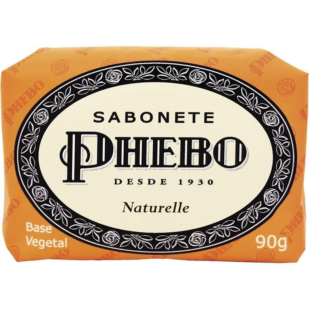 Sabonete Phebo Naturelle 90g Embalagem com 12 Unidades em Oferta na Shopee
