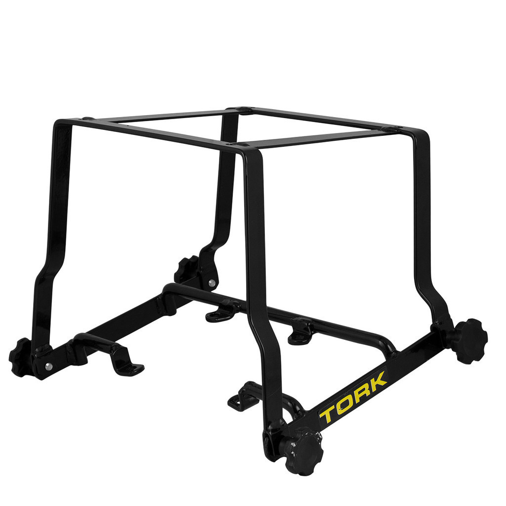 Suporte Baú 80/135L Removível Cbx 200 Strada 1993/03 Cromo Forte Preto Em Aço
