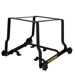 Suporte Baú 80/135L Removível Cbx 200 Strada 1993/03 Cromo Forte Preto Em Aço