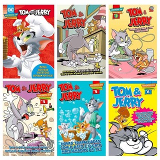 Coleção Quadrinhos Tom e Jerry - Kit com 6 Quadrinhos em Oferta na Shopee
