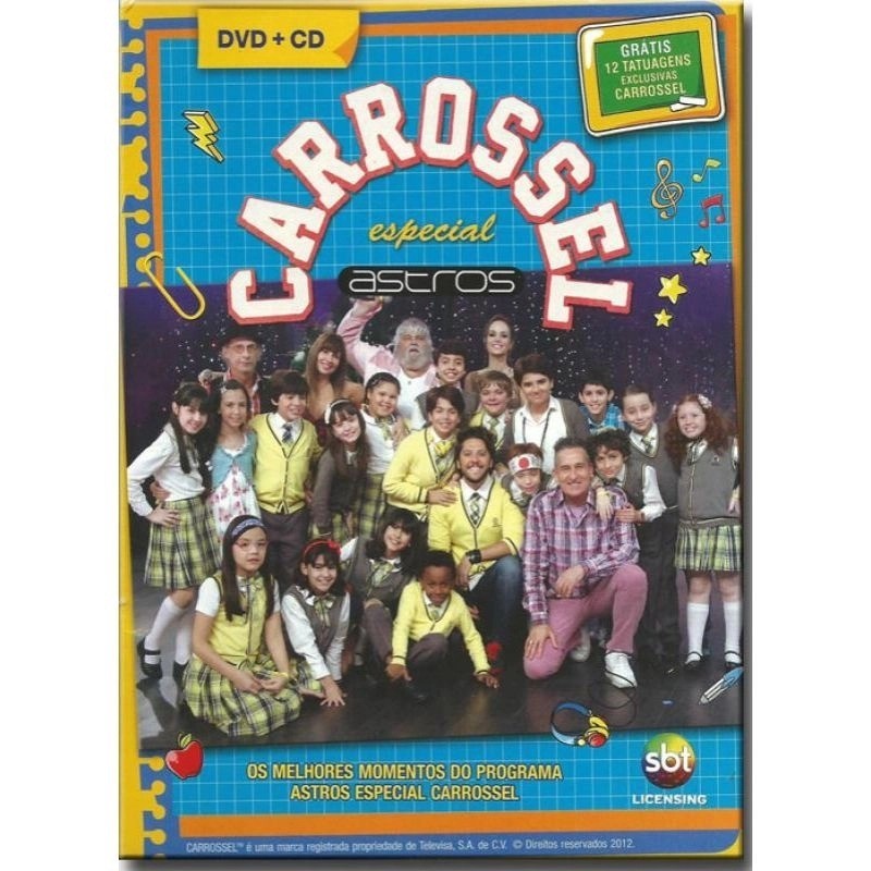 Carrossel Especial Astros: Dvd + Cd editora Ricardo Mantoanelli
