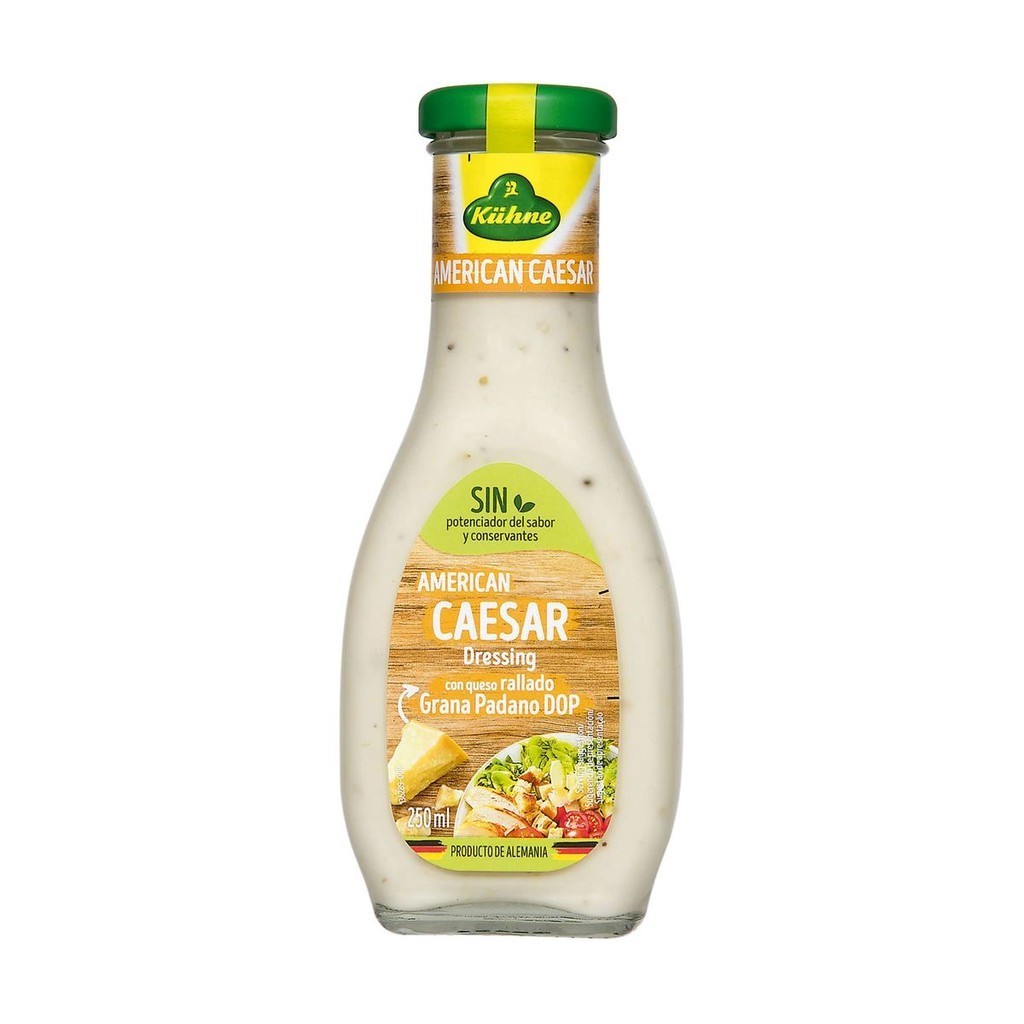 MOLHO DE SALADA KUHNE AMERICAN CAESAR 250ML em Oferta na Shopee